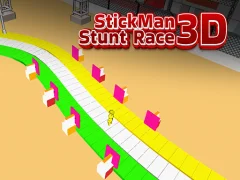 Xogo StickMan Stunt Race 3D en liña