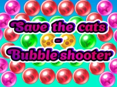 Save The Cats Bubble Shooter — jogo online grátis