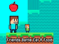 Hra Friends Battle Eat A Food