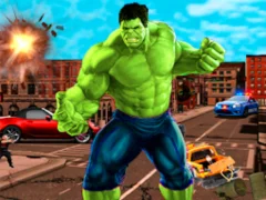 Trò chơi Incredible City Monster Hunk Hero Survival trực tuyến