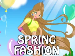 Cluiche Spring Fashion Dress Up  ar líne