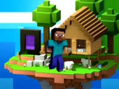 Minecraft Steve Hook Adventure — free online game