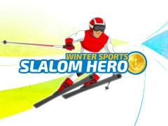 Winter Sports: Slalom Hero — free online game