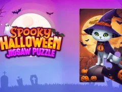 खेल Spooky Halloween Jigsaw Puzzle ऑनलाइन