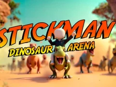 Stickman. Dinosaur Arena — bezplatná online hra