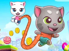Гаме Tom & Angela Jump онлајн