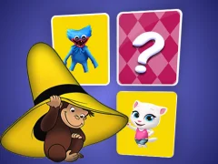 Laro Curious George Memory Card Match online