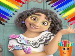 Cluiche Mirabel Madrigal Coloring Book ar líne