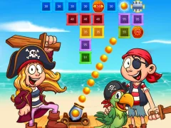 Lojë Pirates Bricks Breaker ‏  në internet