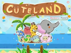 Laro Cuteland Memory Puzzle  online