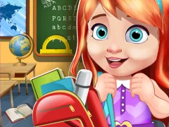 Cluiche My School Doll House Games ar líne