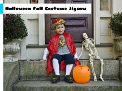 Halloween Fall Costume Jigsaw — free online game