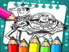 თამაში Toy Story Coloring Book  ონლაინ