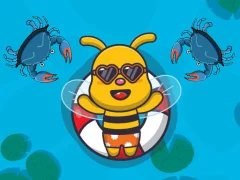 Swimming Bee — free online game