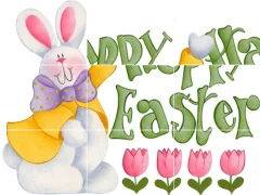 Easter Bunny Slide — free online game
