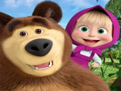 Masha and the Bear Jigsaw Puzzles — free online game