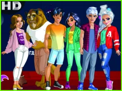 Princess College Couples — free online game