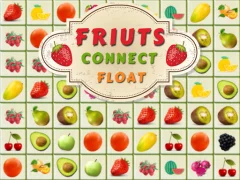 Fruits Float Connect — free online game