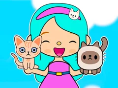 My Cat Town — безплатна онлайн игра