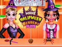 Spel Make Halloween Dessert Plate aanlyn