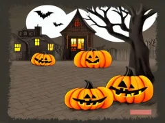 Haunted Halloween Hidden Object — bezplatná online hra