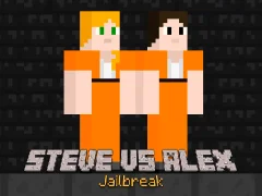 Cluiche Steve vs Alex Jailbreak ar líne