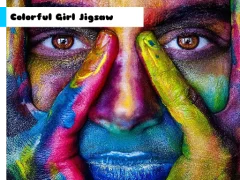 Colorful Girl Jigsaw — free online game