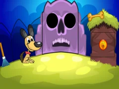 Witch Dog Escape — لعبة مجانية اون لاين