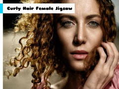 Curly Hair Female Jigsaw — free online game