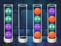 Fluffy Balls - Sorting — bezplatná online hra