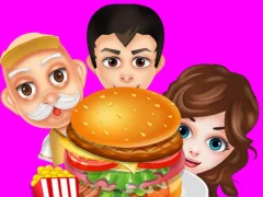 Buger Cooking Food Shop — bezmaksas tiešsaistes spēle