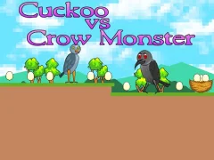 Mchezo Cuckoo vs Crow Monster online