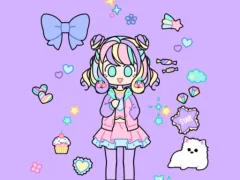 Mchezo Pastel Girl Dress Up online