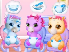 Spel Baby Pony Sisters Care online