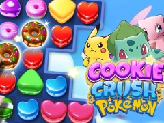 Cookie Crush Pokemon – tasuta veebimäng