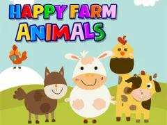 Happy Farm Animals — لعبة مجانية اون لاين
