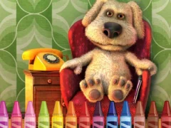 Spel Talking Ben Coloring online