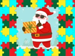 Santa Puzzle For Kids — free online game