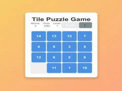 Igra Tile Puzzle Game spletu