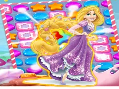Princess Rapunzel Match3  — darmowa gra online