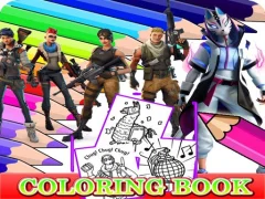Spel Coloring Book for Fortnite online