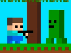 Игра Minescraft Steve Adventures онлајн