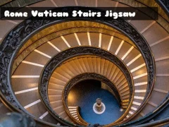 Rome Vatican Stairs Jigsaw — free online game