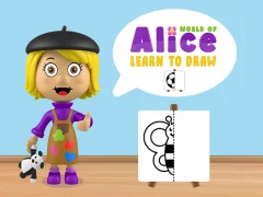 Permainan World of Alice Learn to Draw talian