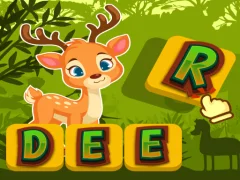 Animals Word for kids — لعبة مجانية اون لاين