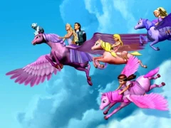 Barbie Magic Pegasus Puzzle — free online game