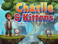 Charlie & Kittens เกมออนไลน์
