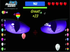 游戏Ballons Shooting Creepy在线