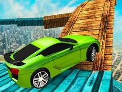 Old Car Stunt Sim — free online game