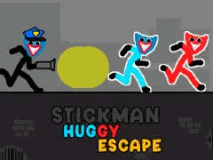 Stickman Huggy Escape — bezplatná online hra